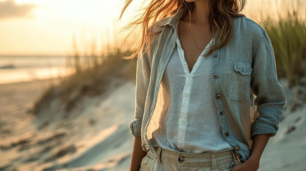Conhece a camisa de linho feminina? Descubra como combinar essa peça sofisticada